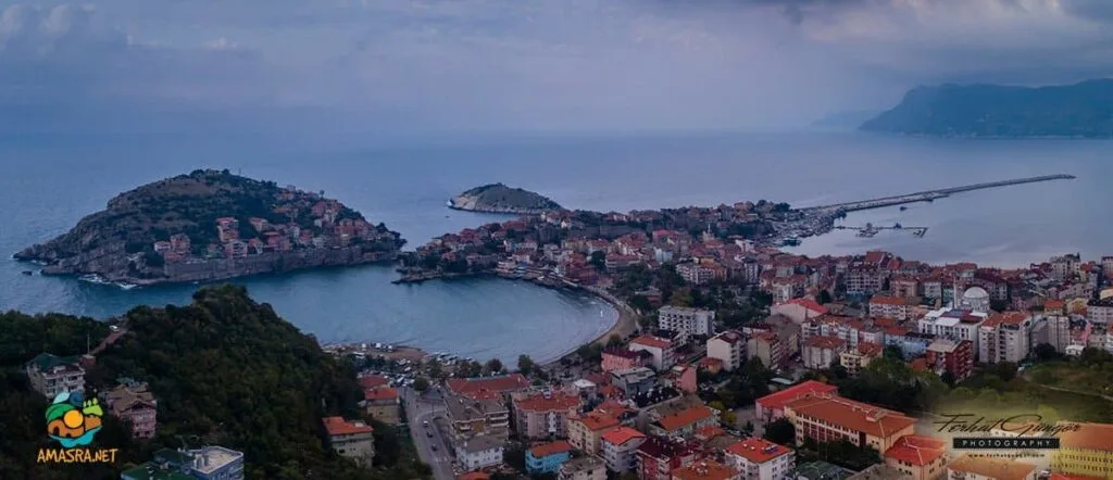 Amasra'da sonbahar yüzünü iyice gösterdi