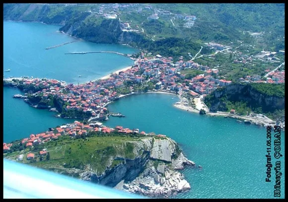 Amasra'ya Helikopterden Bakmak